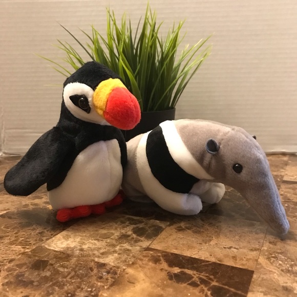 Retired TY Beanie Baby "Ants" and “Puffer” - Picture 4 of 9